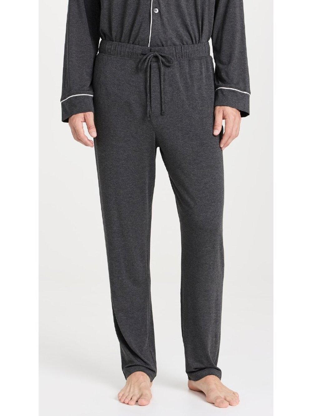 Eberjey Mens Charcoal Heather William Modal PJ Pants